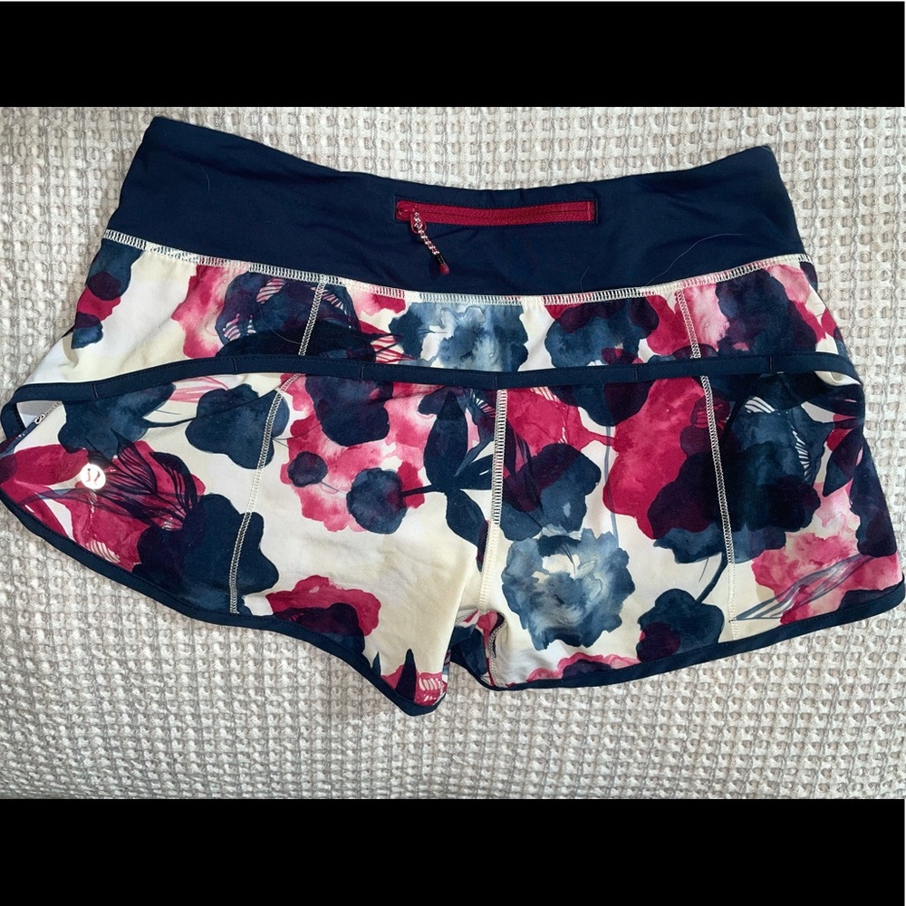 Lululemon speed shorts